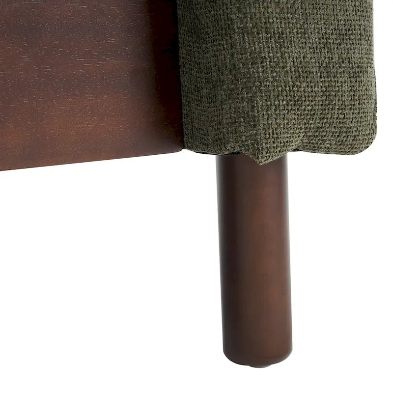 Modern Tufted 3-Seat Sofa with Polyester Upholstery