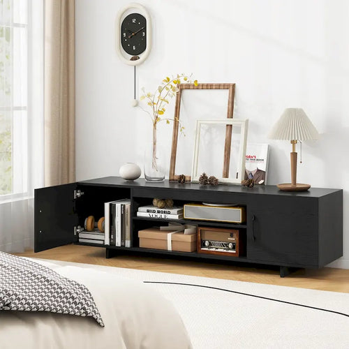 60-Inch TV Stand for Up to 70-Inch TVs with Power Outlets