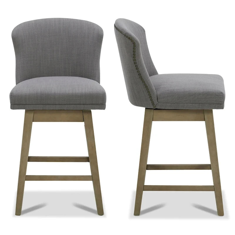 Swivel Counter Stools, Set of 2