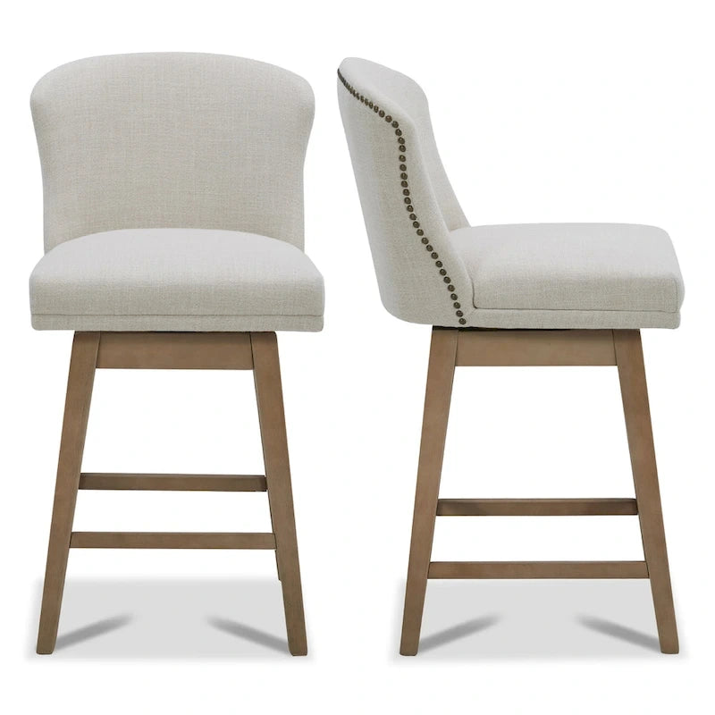Swivel Counter Stools, Set of 2