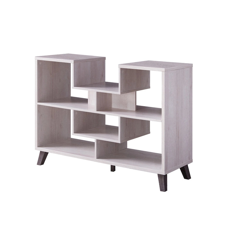 47-Inch Modern Six-Shelf Console Table