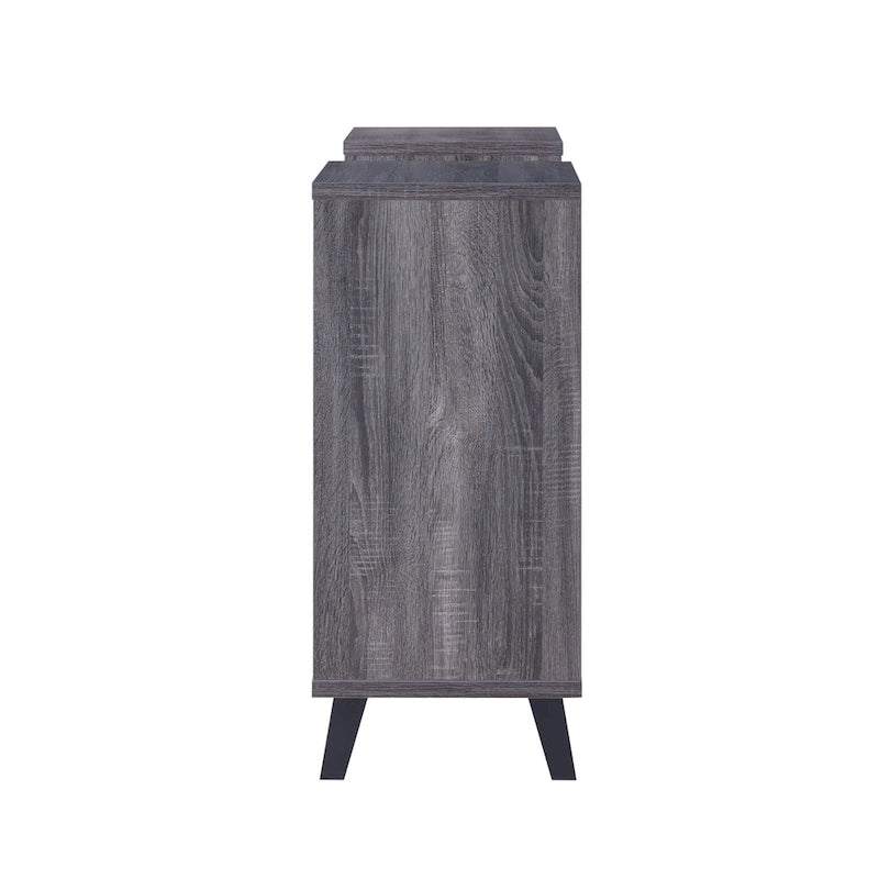 47-Inch Modern Six-Shelf Console Table