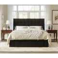 Tufted Upholstered Storage Bed with Footboard Drawer