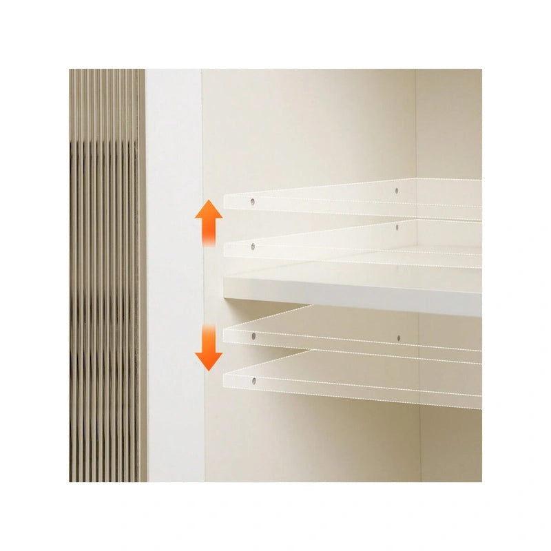Extendable Corner Vanity with Drawers and Cabinet, No Mirror