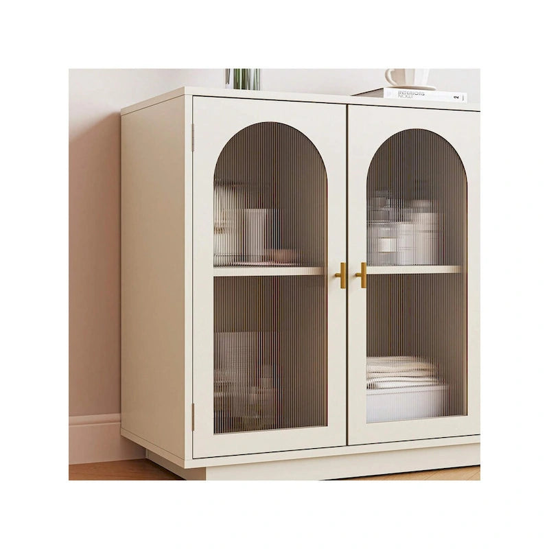 Extendable Corner Vanity with Drawers and Cabinet, No Mirror